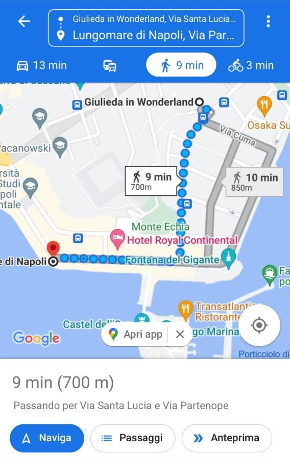 ナポリ Giulieda In Wonderlandヴィラ エクステリア 写真